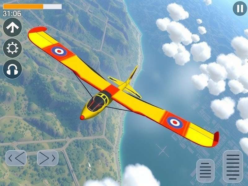 Hyderabad Air Glider Gameplay Screenshot